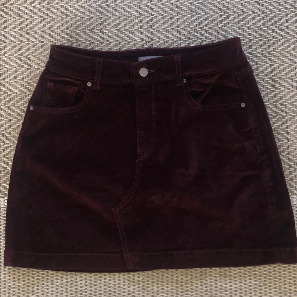An Anthropologie skirt